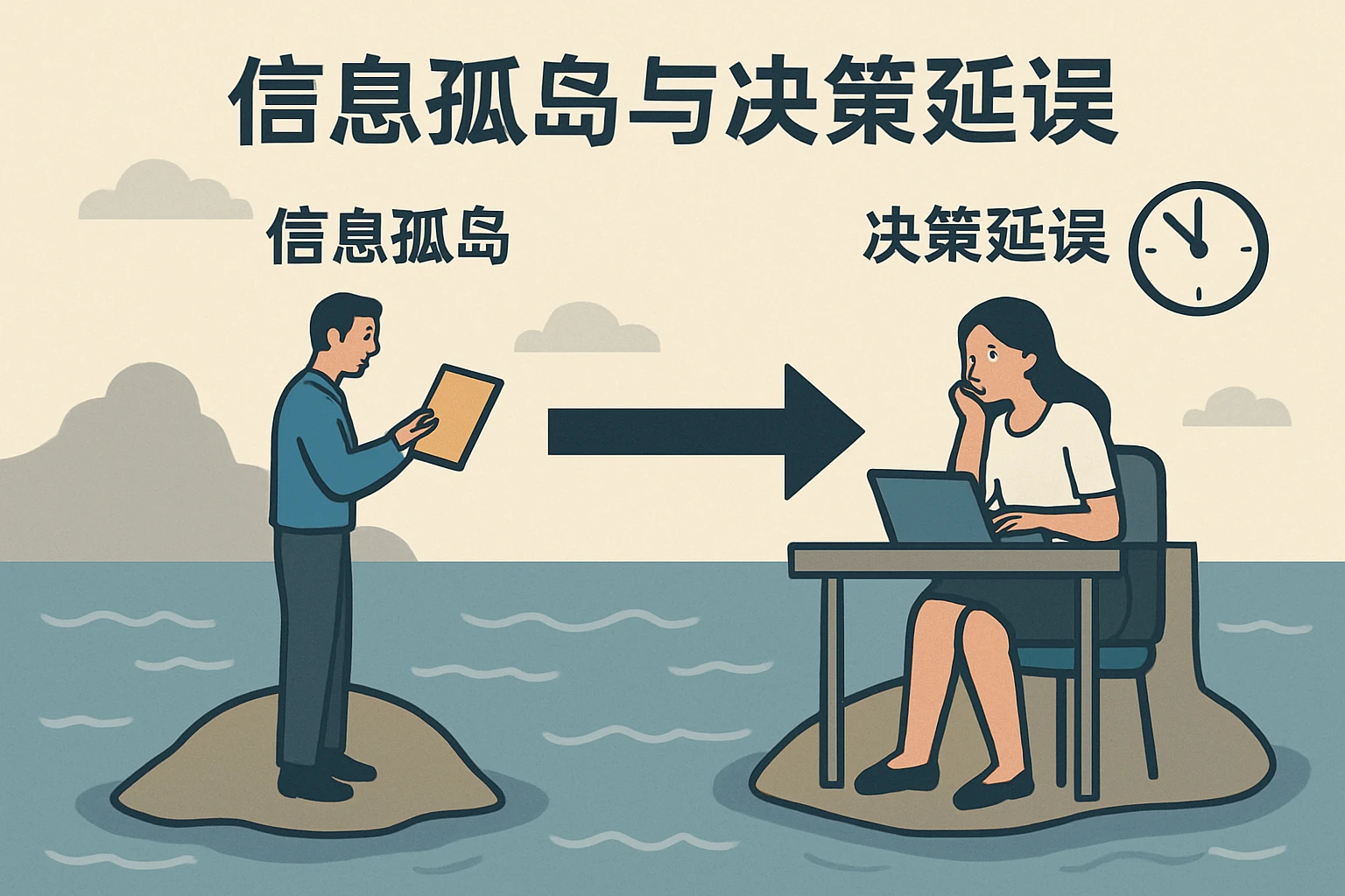 信息孤岛与决策延误