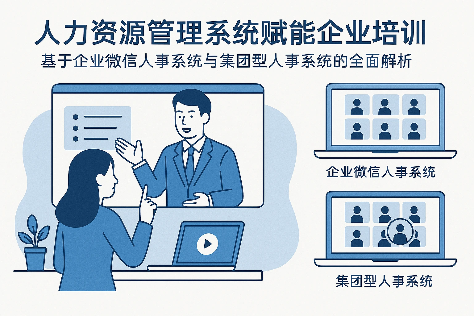 人力资源管理系统赋能企业培训——基于企业微信人事系统与集团型人事系统的全面解析