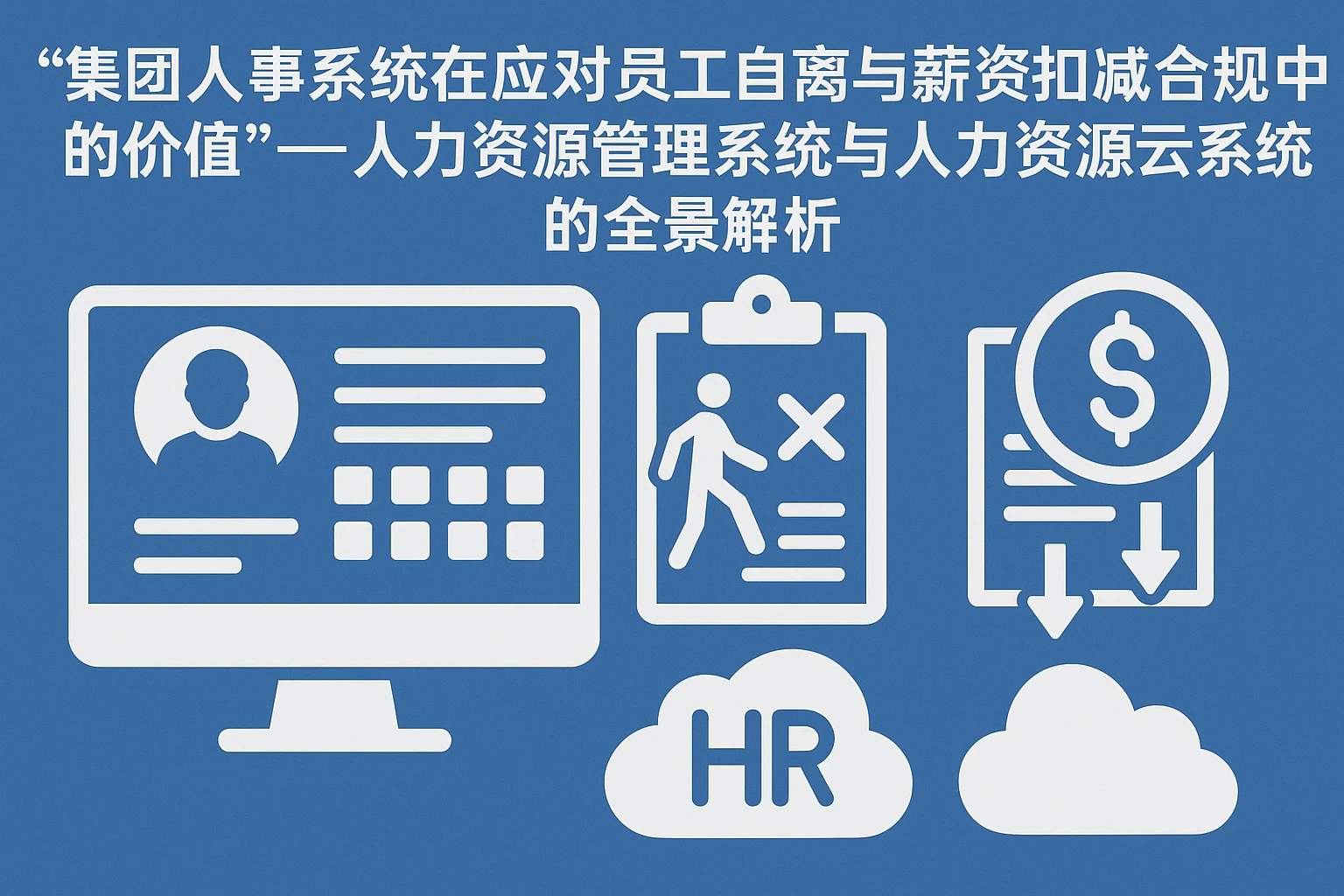 集团人事系统在应对员工自离与薪资扣减合规中的价值——人力资源管理系统与人力资源云系统的全景解析