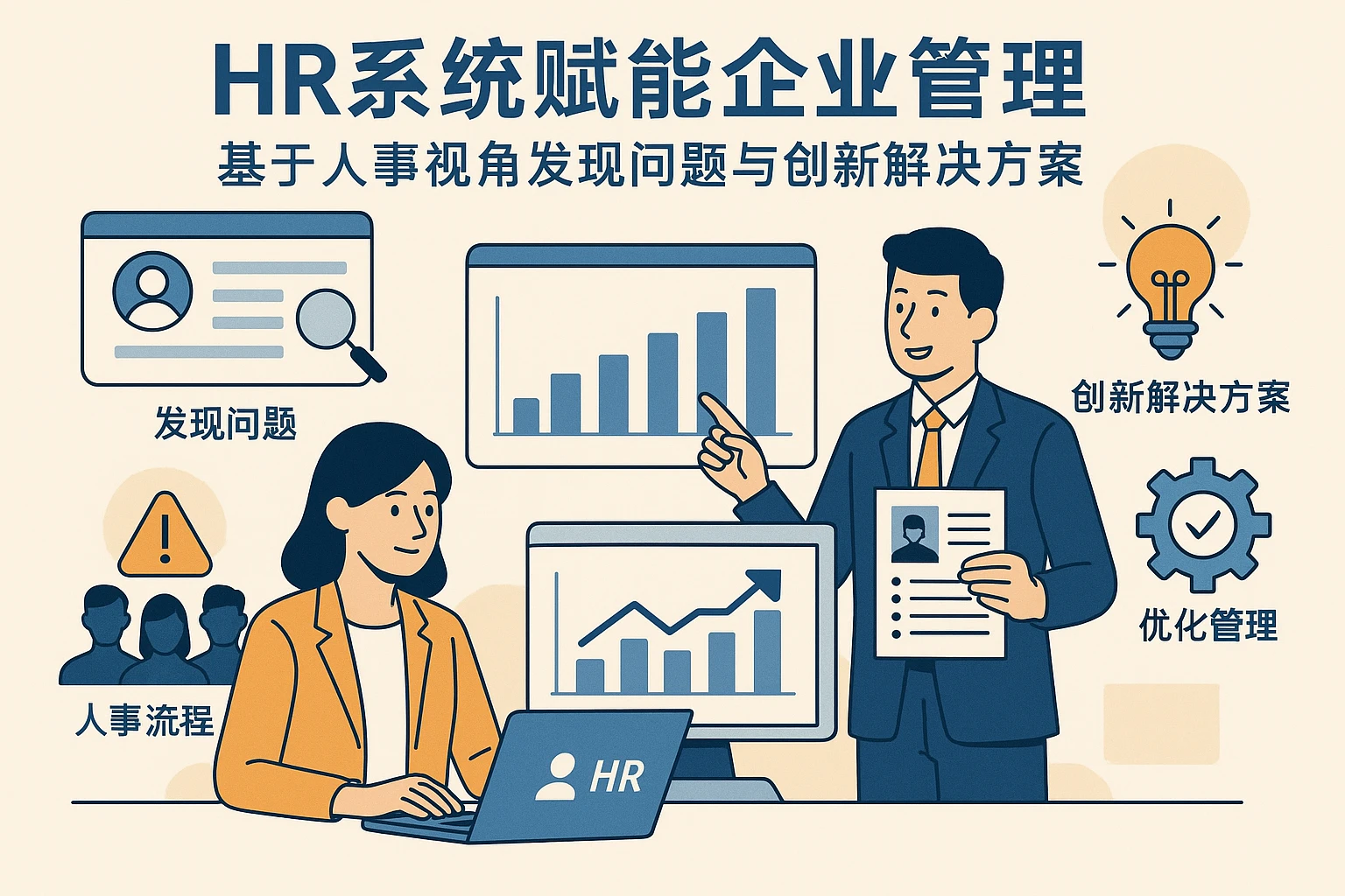HR系统赋能企业管理：基于人事视角发现问题与创新解决方案