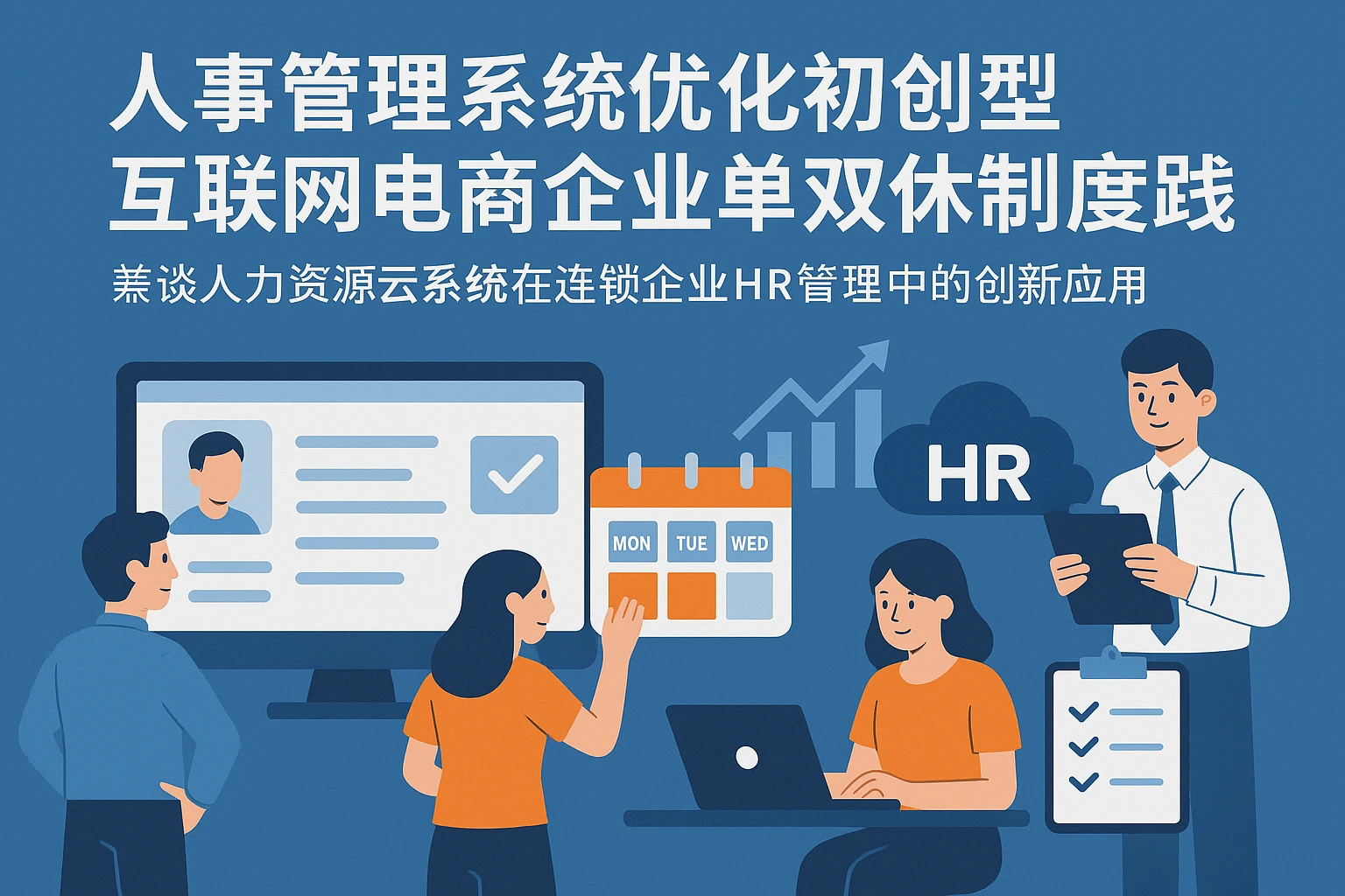 人事管理系统优化初创型互联网电商企业单双休制度实践——兼谈人力资源云系统在连锁企业HR管理中的创新应用