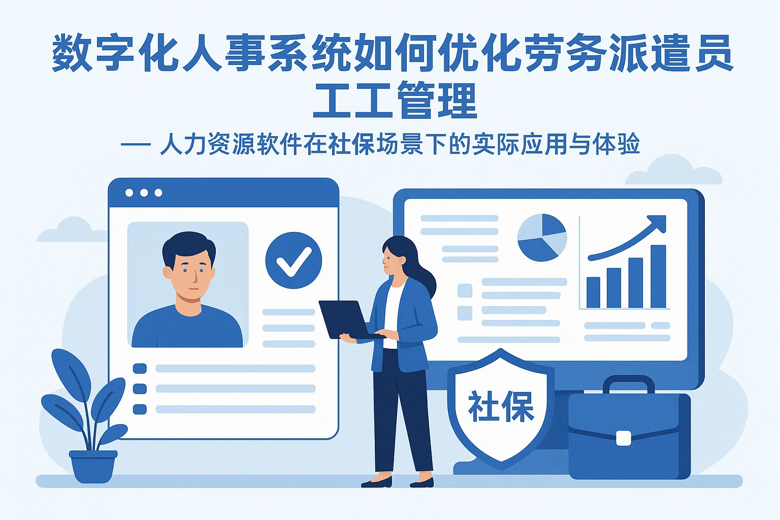数字化人事系统如何优化劳务派遣员工管理——人力资源软件在社保场景下的实际应用与体验