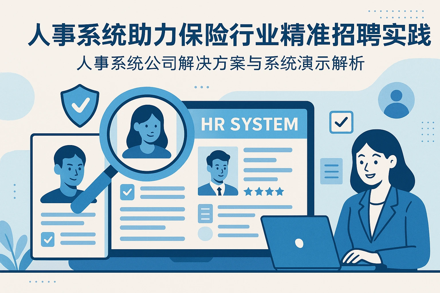 人事系统助力保险行业精准招聘实践——人事系统公司解决方案与系统演示解析