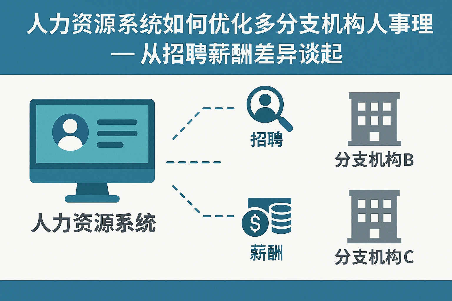 人力资源系统如何优化多分支机构人事管理 —— 从招聘薪酬差异谈起