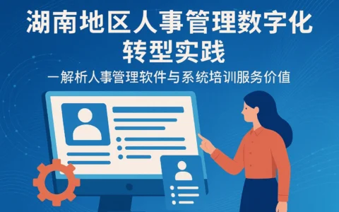 湖南地区人事管理数字化转型实践——解析人事管理软件与系统培训服务价值