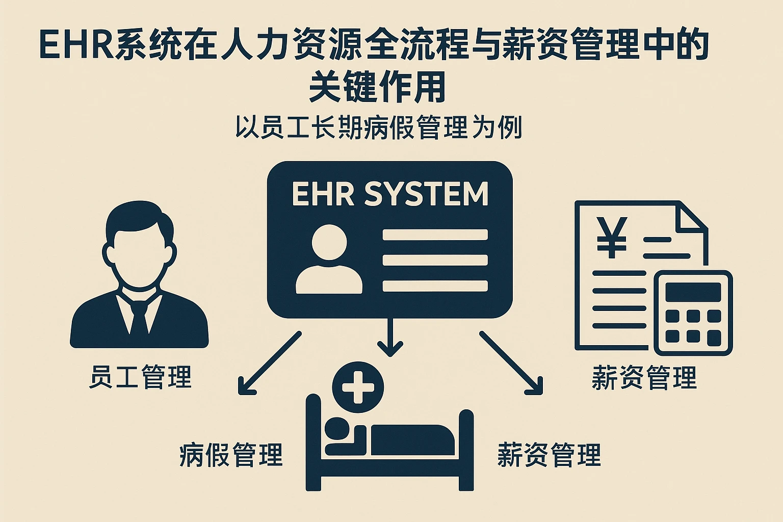 ehr系统在人力资源全流程与薪资管理中的关键作用——以员工长期病假管理为例
