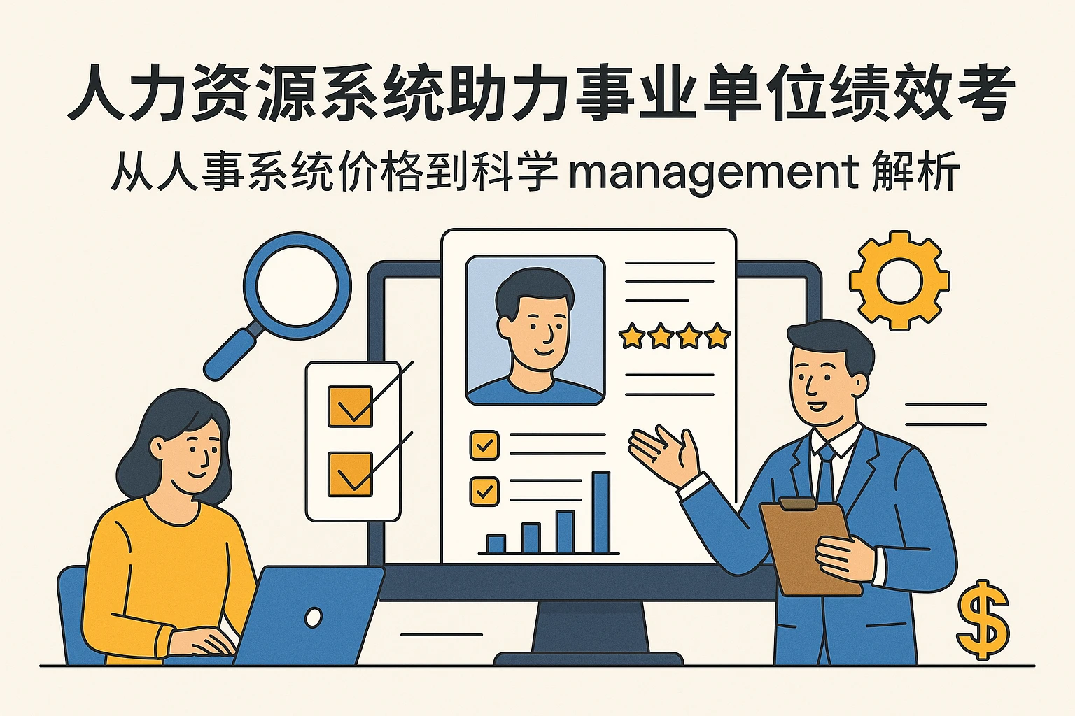 人力资源系统助力事业单位绩效考核——从人事系统价格到科学管理全解析