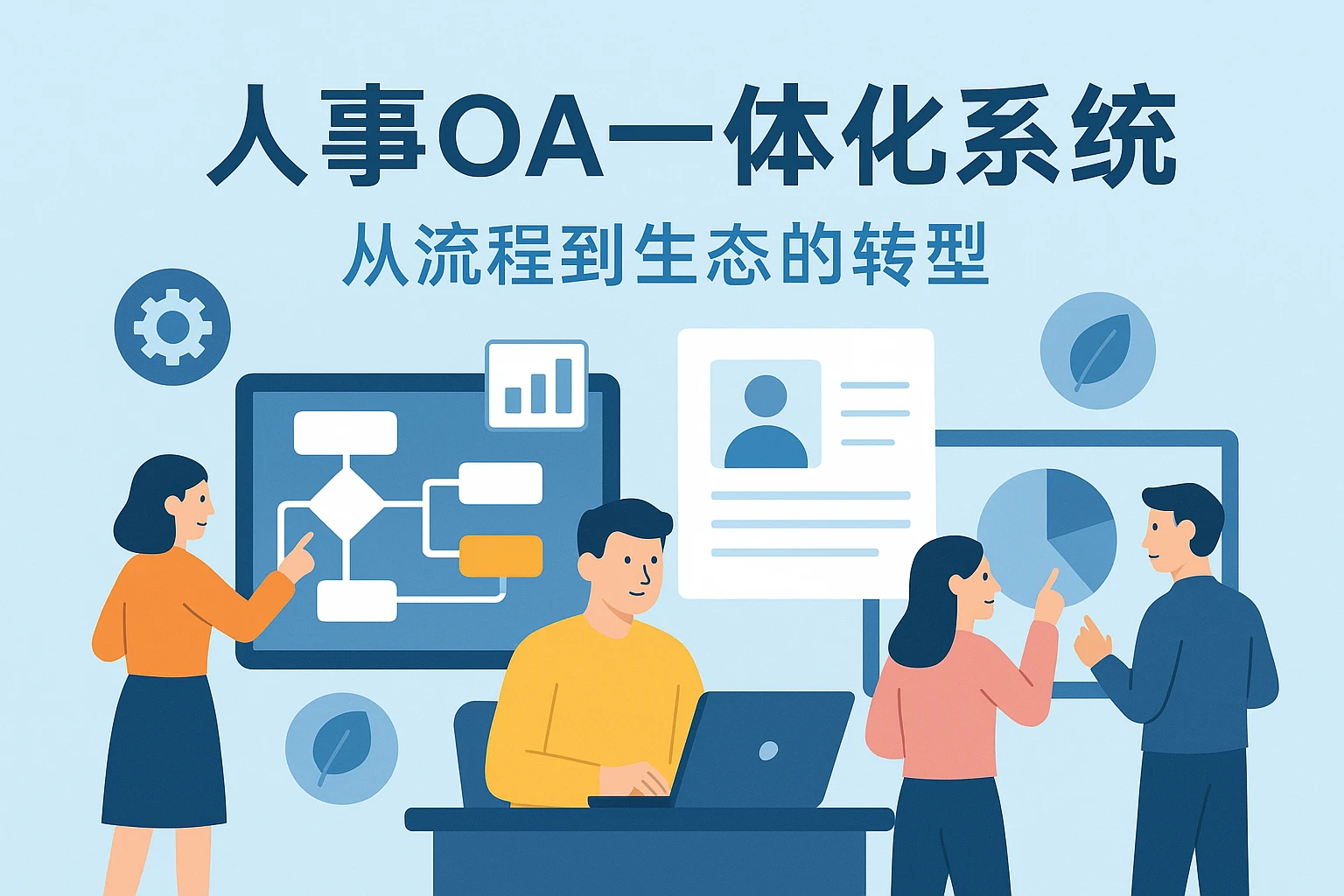 人事OA一体化系统：从流程到生态的转型