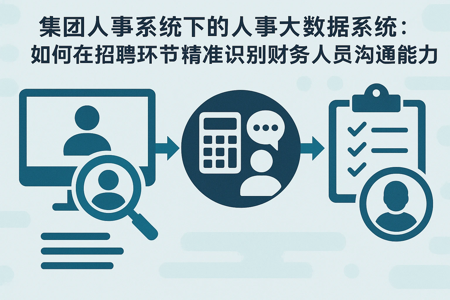 集团人事系统下的人事大数据系统：如何在招聘环节精准识别财务人员沟通能力