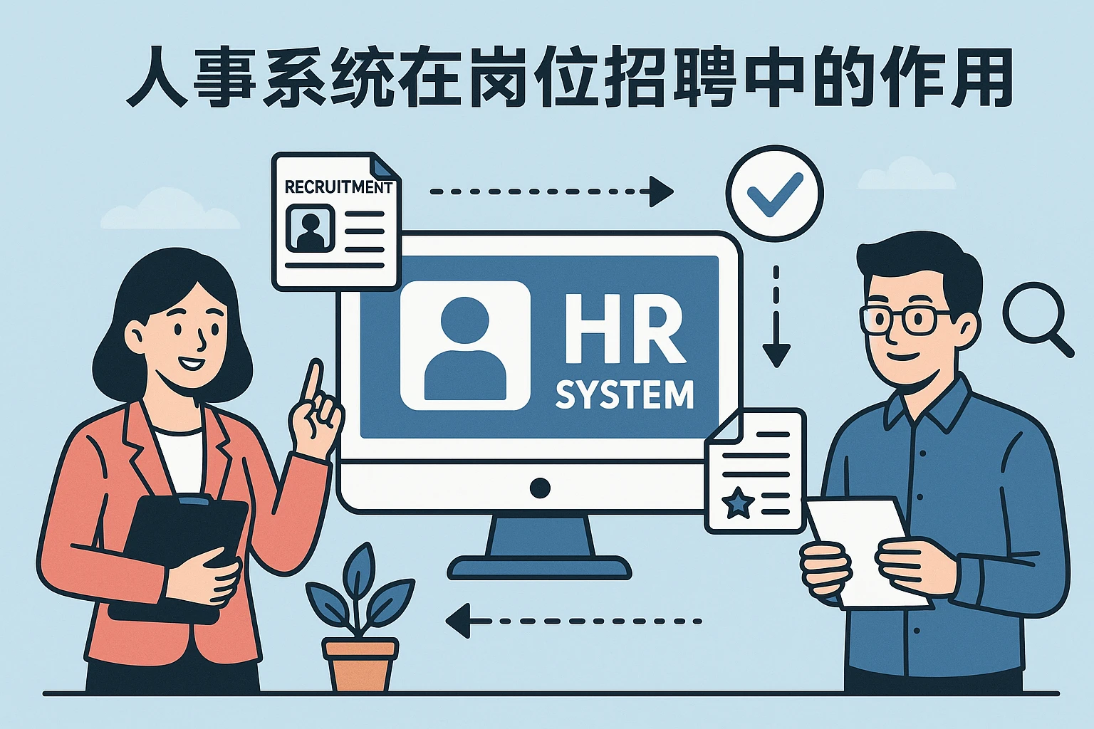 人事系统在岗位招聘中的作用