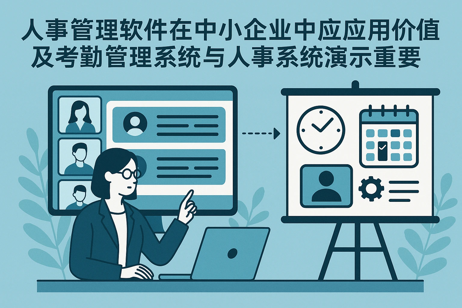 人事管理软件在中小企业中的应用价值及考勤管理系统与人事系统演示的重要性
