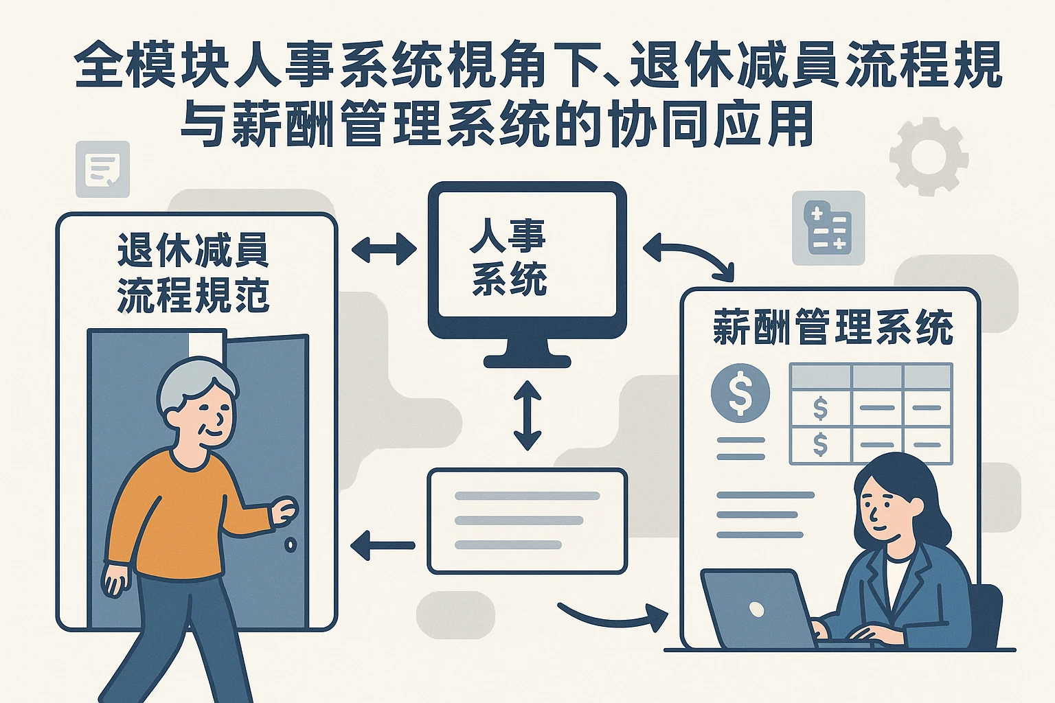 全模块人事系统视角下，退休减员流程规范与薪酬管理系统的协同应用