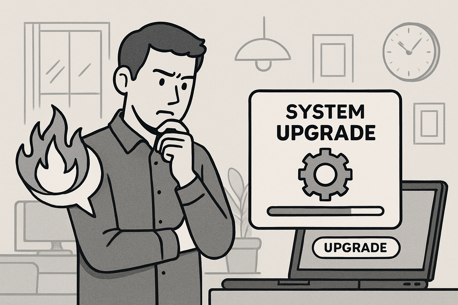 现实场景触发的系统升级需求