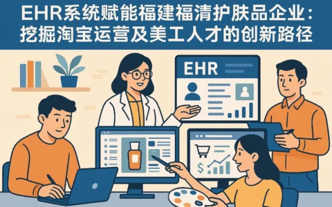 EHR系统赋能福建福清护肤品企业：挖掘淘宝运营及美工人才的创新路径