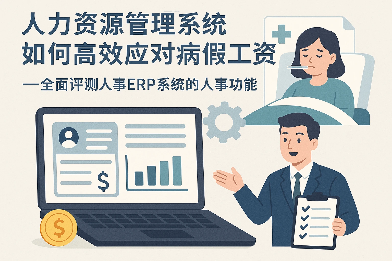人力资源管理系统如何高效应对病假工资核算——全面评测人事ERP系统的人事功能
