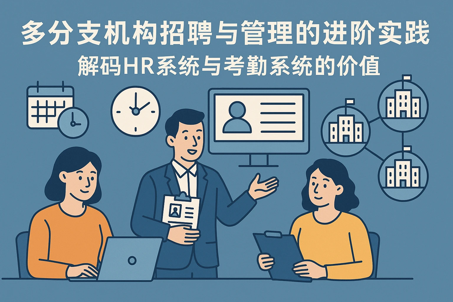 多分支机构招聘与管理的进阶实践——解码HR系统与考勤系统的价值