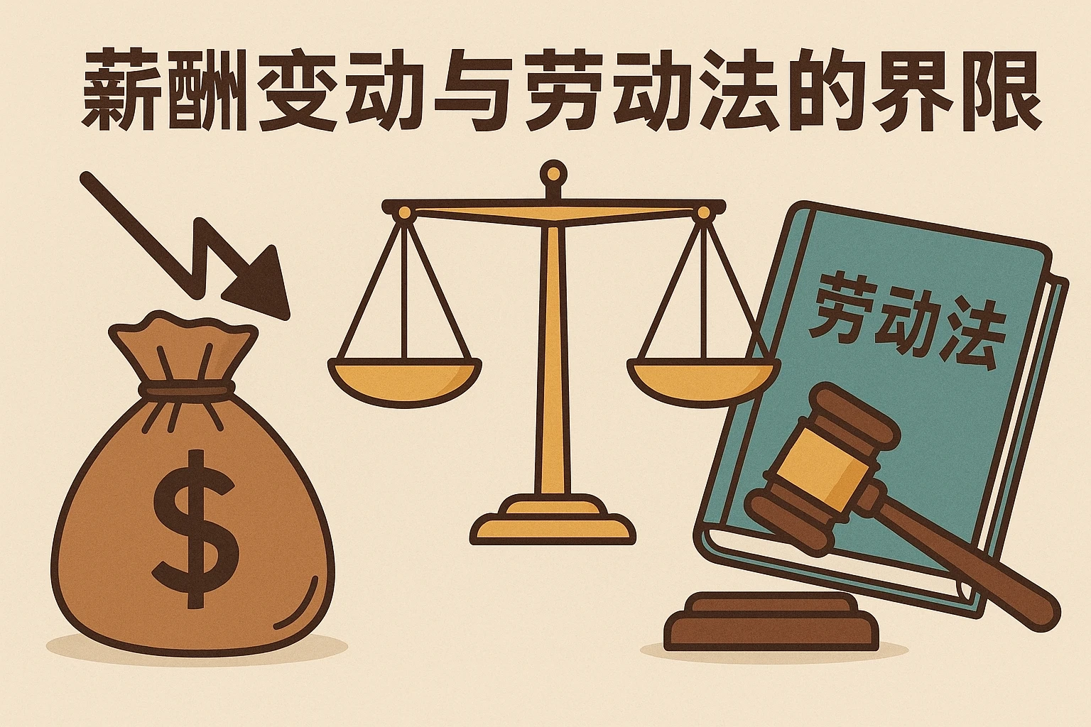 薪酬变动与劳动法的界限