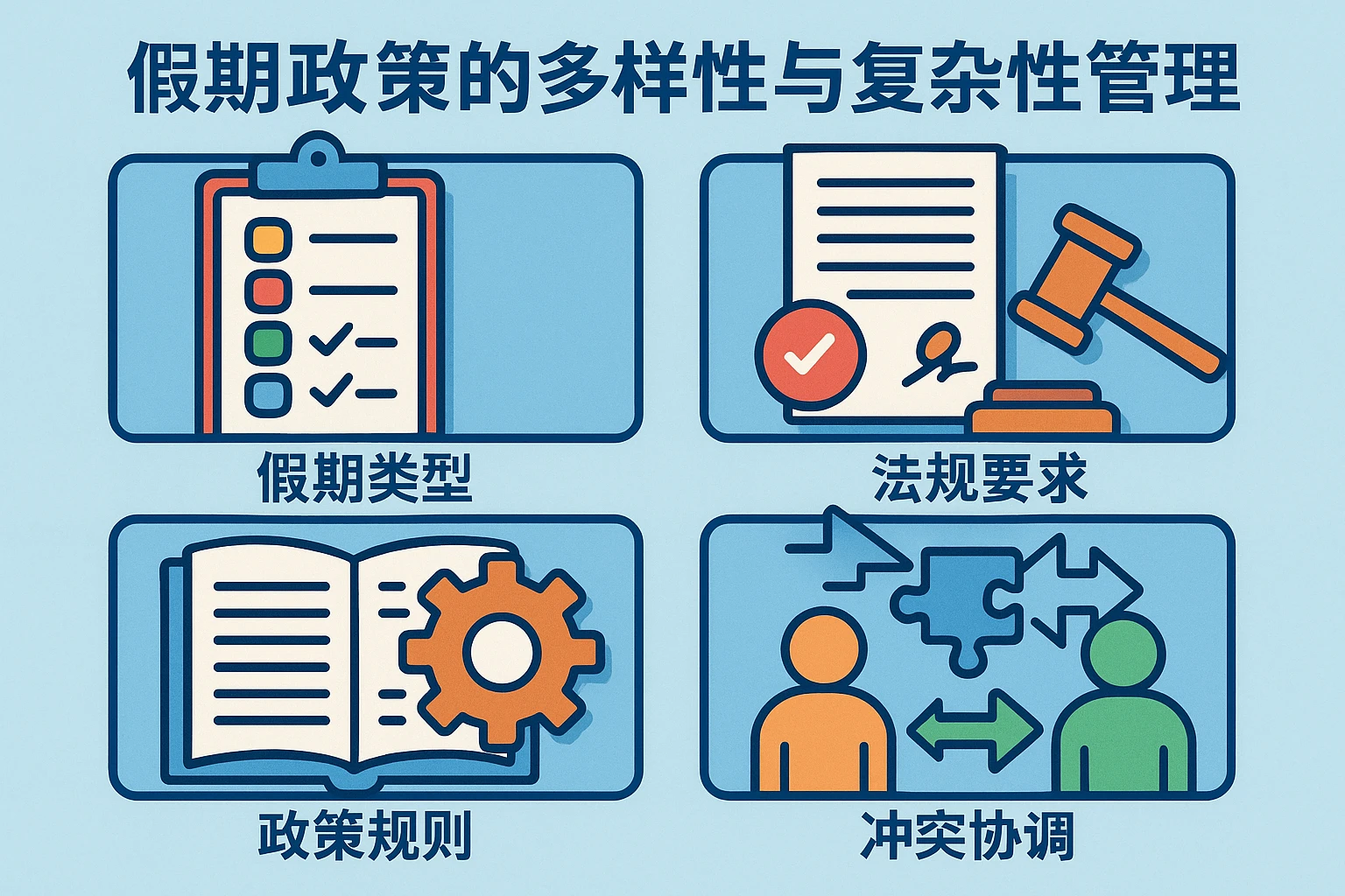 假期政策的多样性与复杂性管理