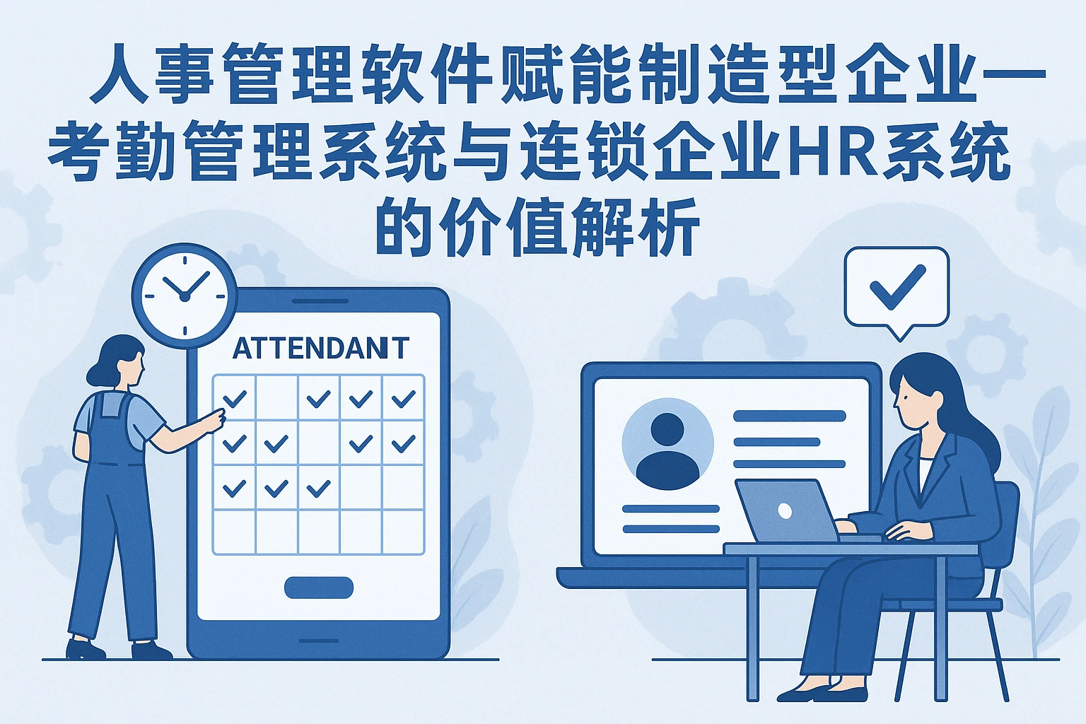 人事管理软件赋能制造型企业——考勤管理系统与连锁企业HR系统的价值解析