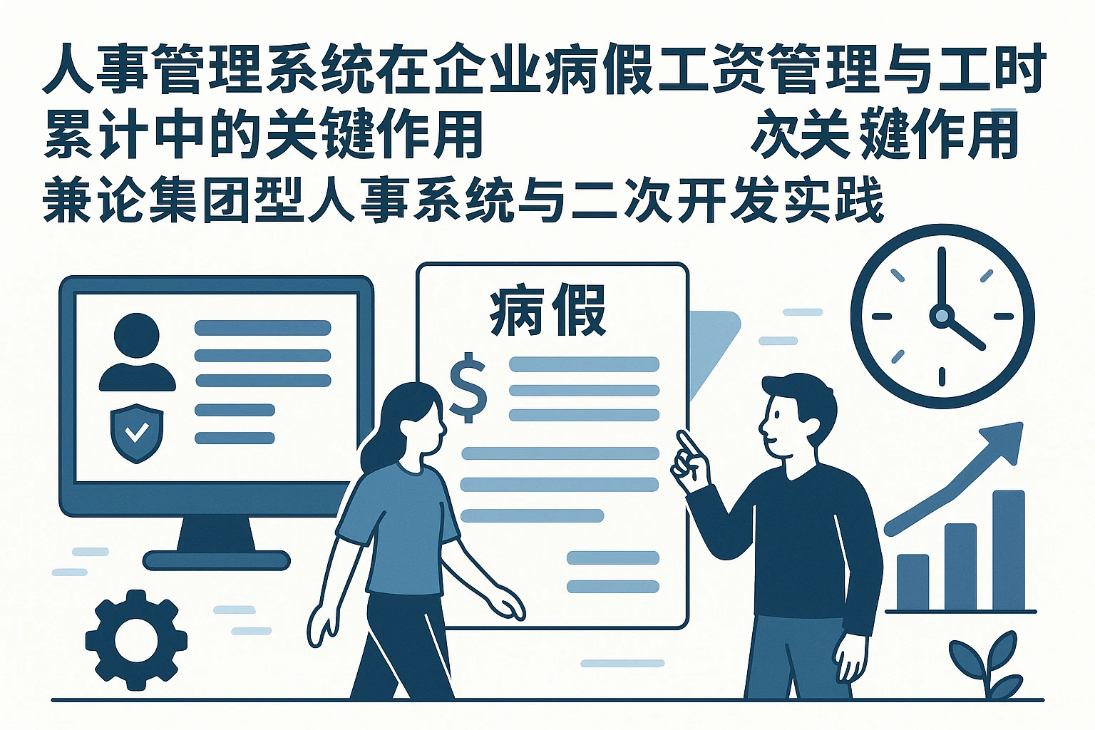 人事管理系统在企业病假工资管理与工时累计中的关键作用——兼论集团型人事系统与二次开发实践