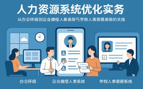 人力资源系统优化实务：从办公环境到企业微信人事系统与学校人事管理系统的实践