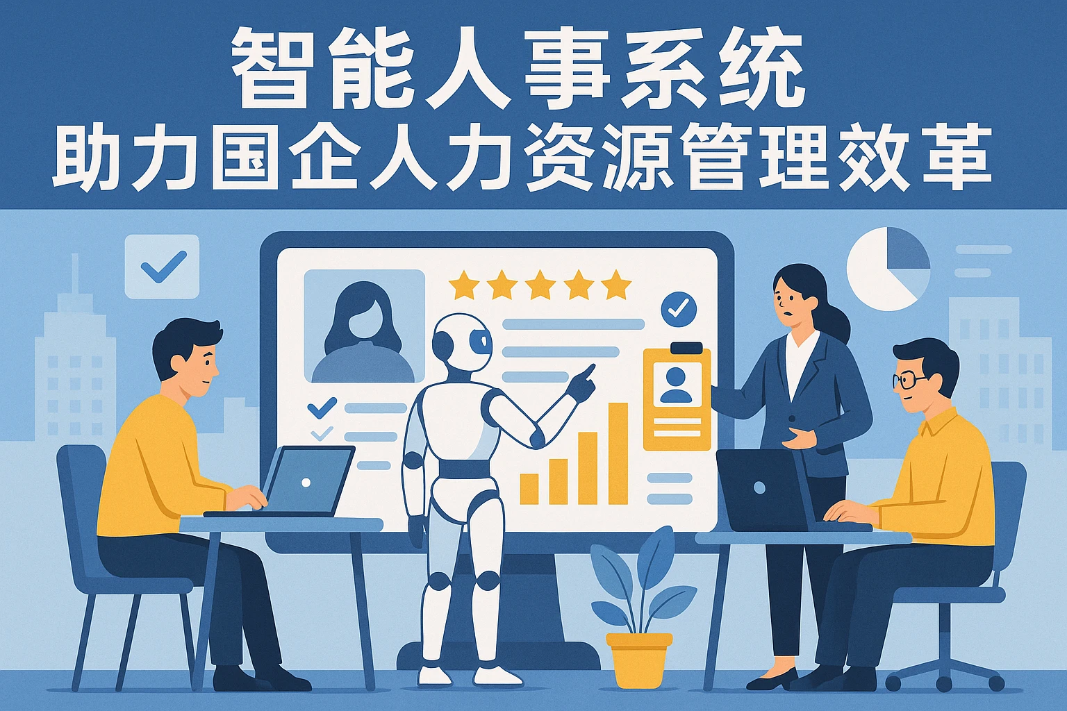 智能人事系统助力国企人力资源管理系统高效变革