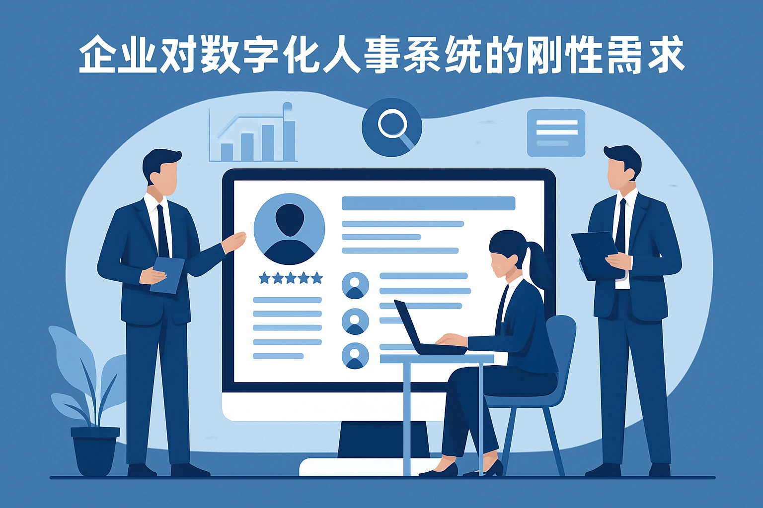 企业对数字化人事系统的刚性需求