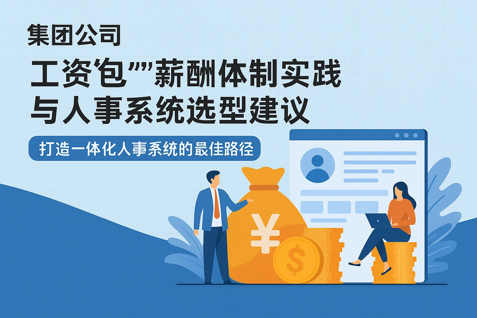 集团公司“工资包”薪酬体制实践与人事系统选型建议——打造一体化人事系统的最佳路径