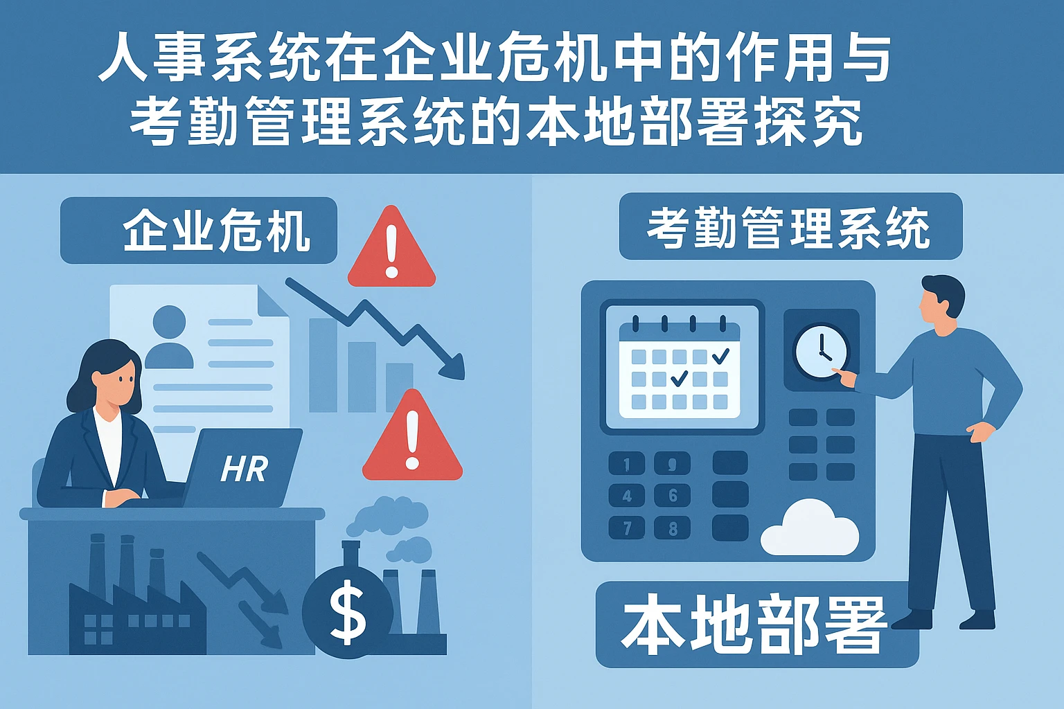 人事系统在企业危机中的作用与考勤管理系统的本地部署探究