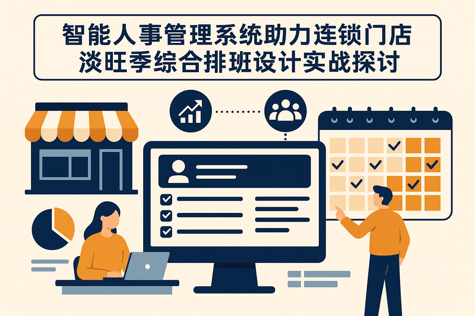 智能人事管理系统助力连锁门店淡旺季综合排班设计实战探讨