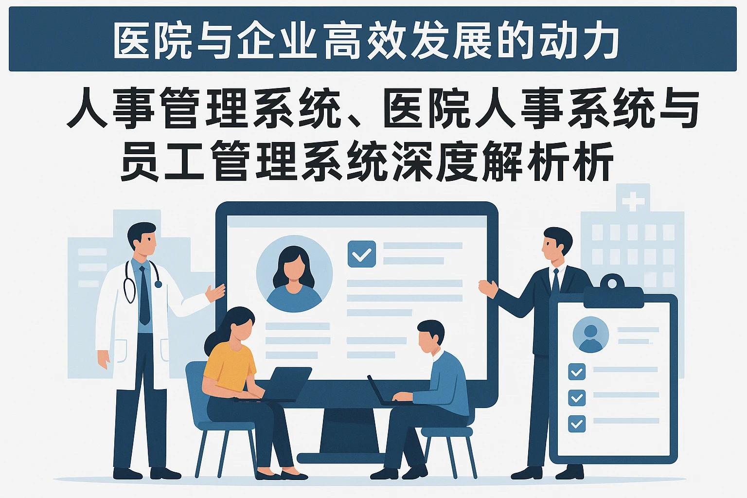 医院与企业高效发展的动力——人事管理系统、医院人事系统与员工管理系统深度解析