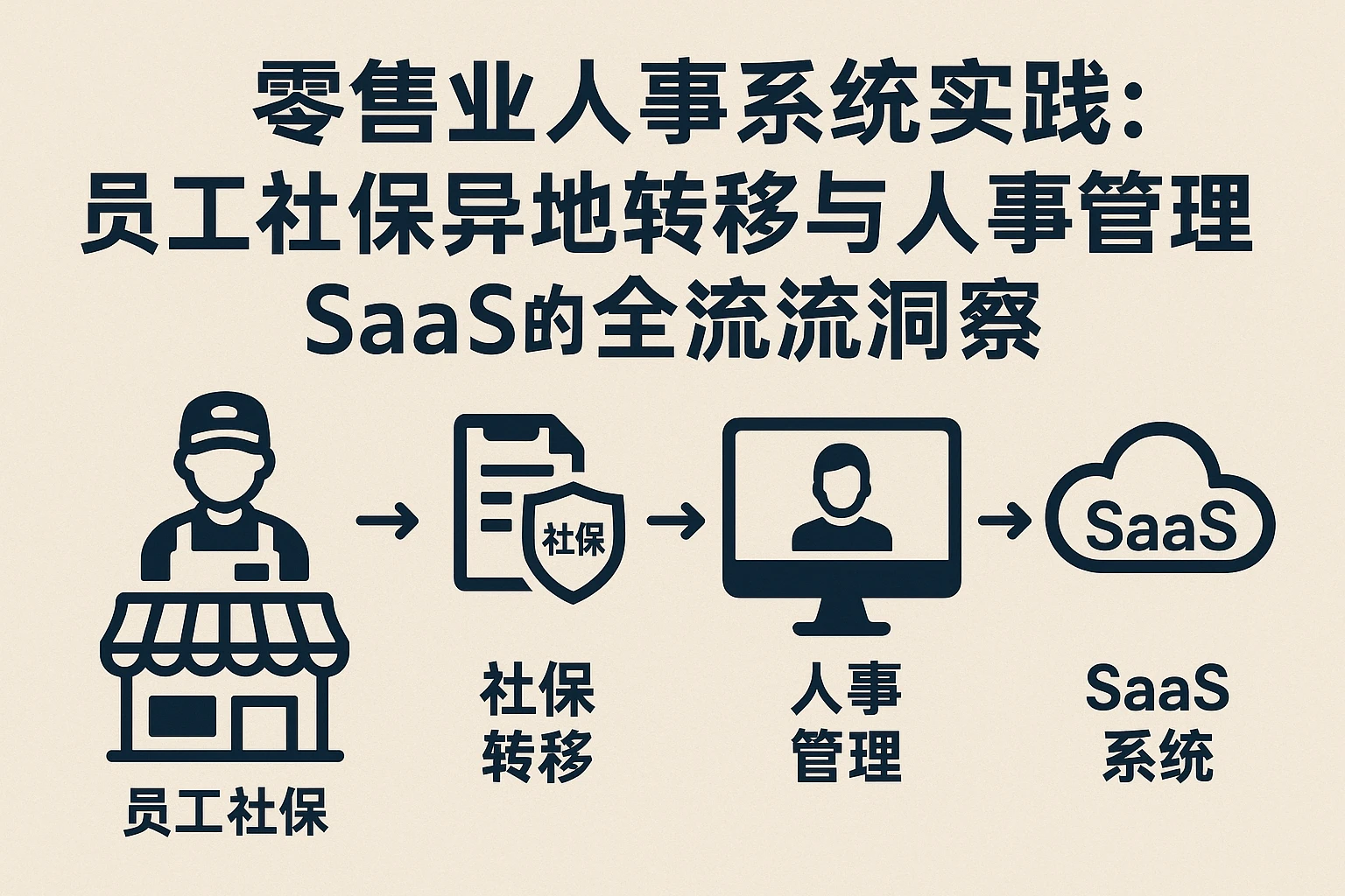 零售业人事系统实践：员工社保异地转移与人事管理SaaS的全流程洞察