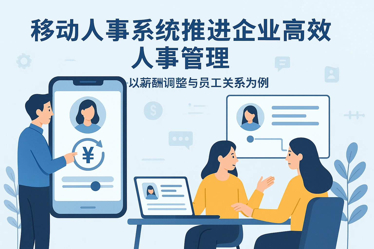 移动人事系统推动企业高效人事管理——以薪酬调整与员工关系为例