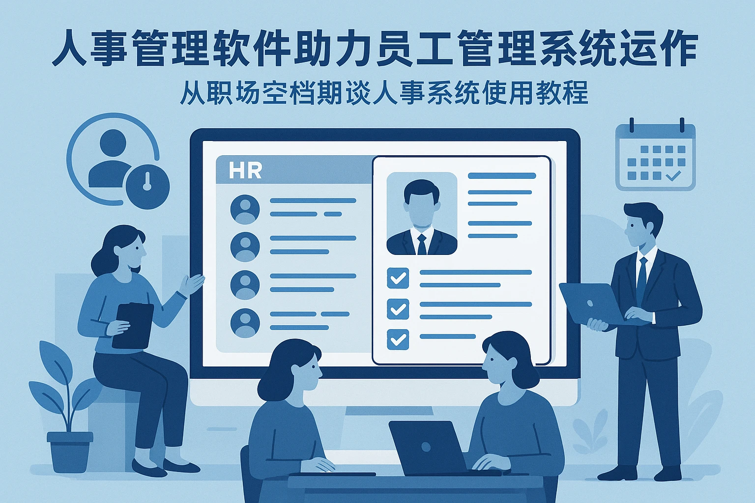 人事管理软件助力员工管理系统高效运作——从职场空档期谈人事系统使用教程