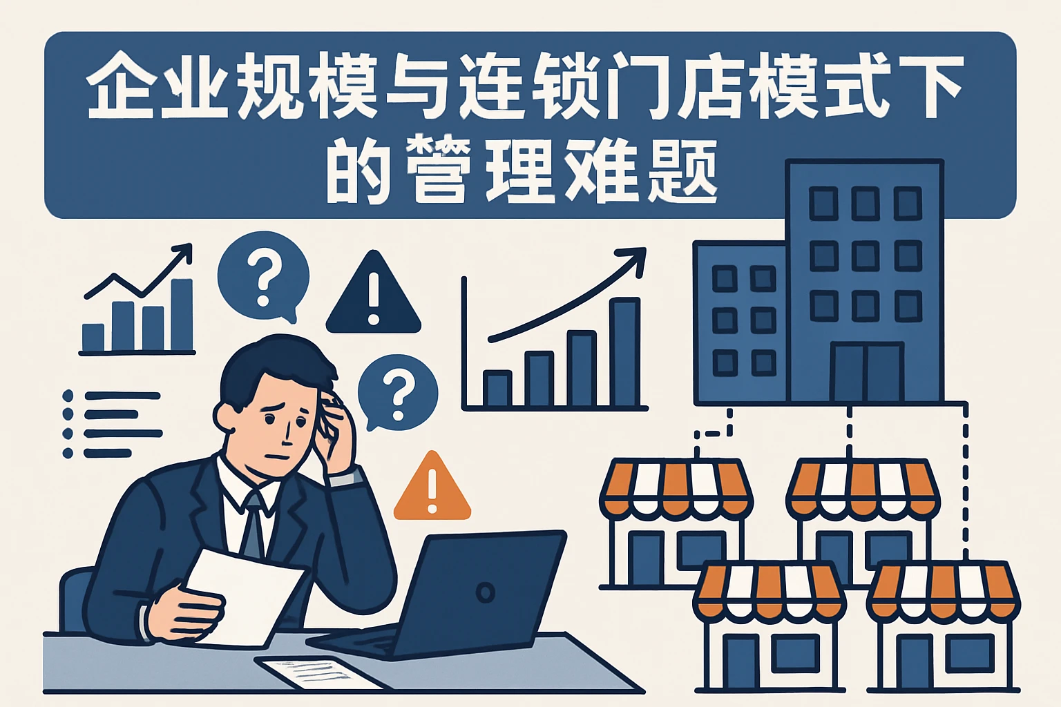 企业规模与连锁门店模式下的管理难题