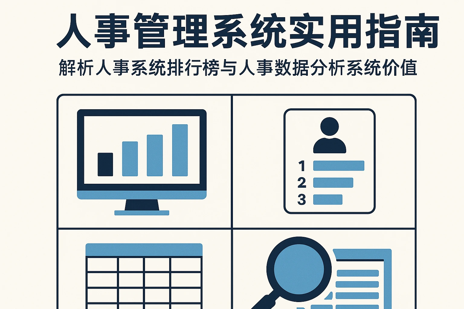 人事管理系统实用指南：解析人事系统排行榜与人事数据分析系统价值