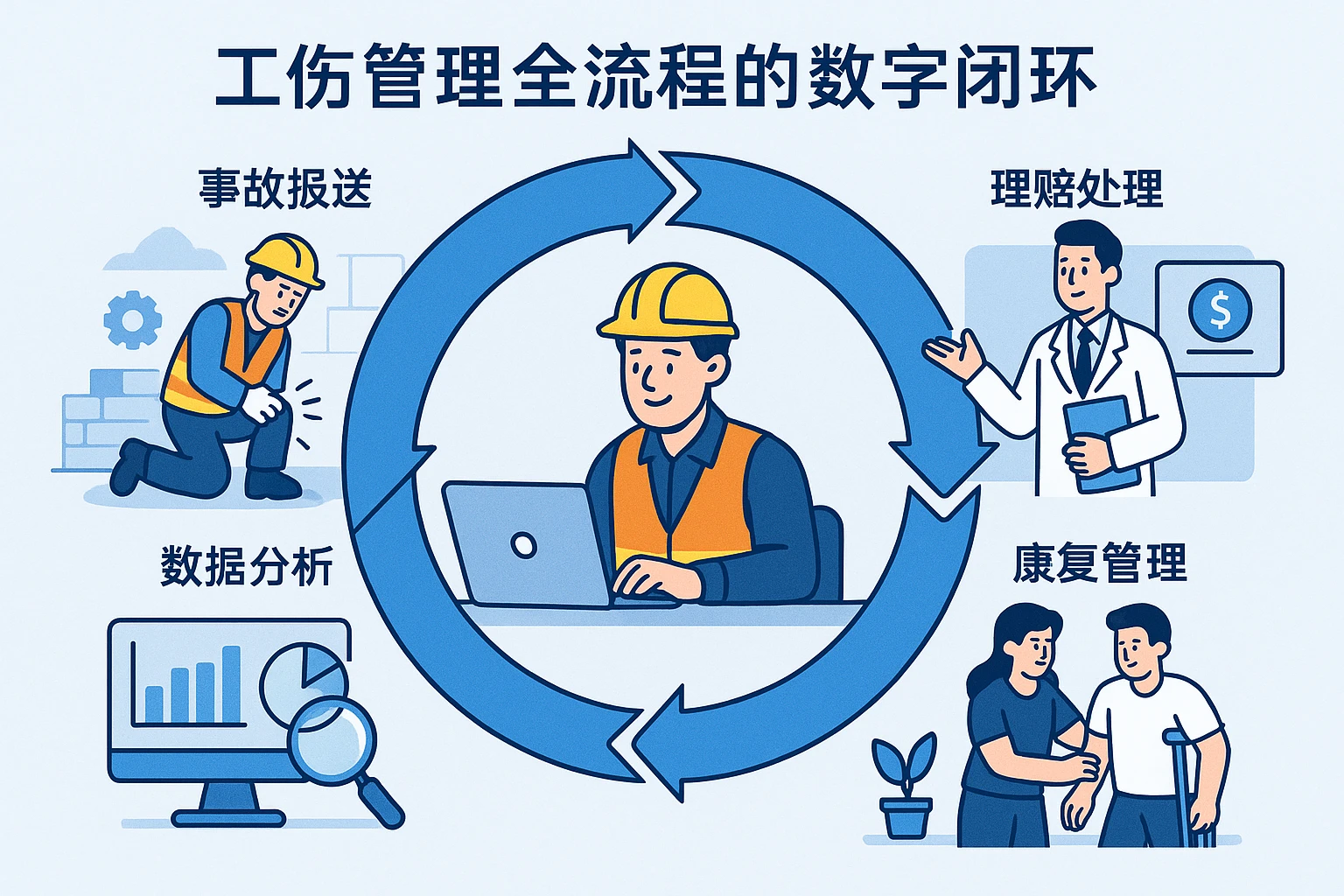 工伤管理全流程的数字闭环