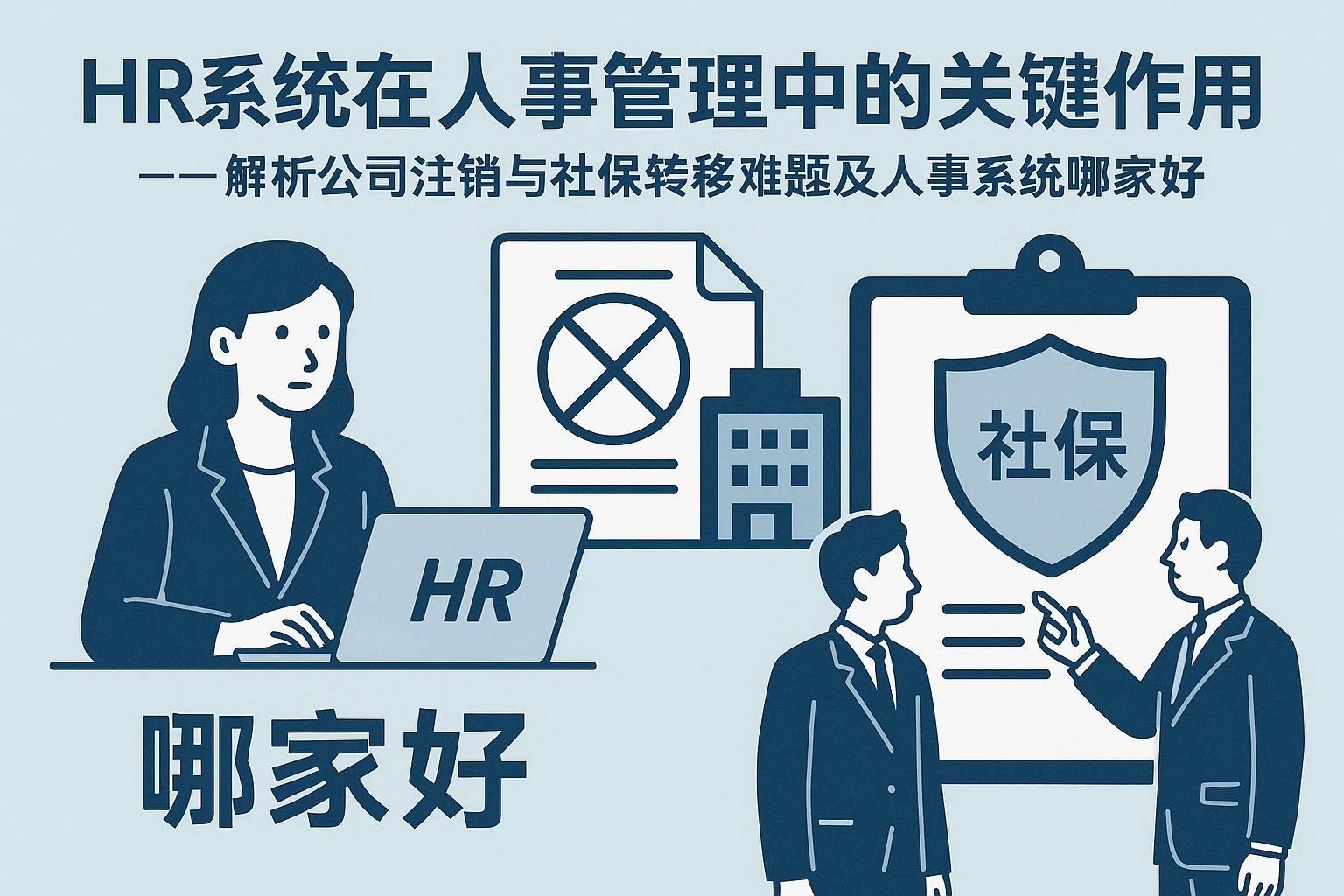 HR系统在人事管理中的关键作用——解析公司注销与社保转移难题及人事系统哪家好