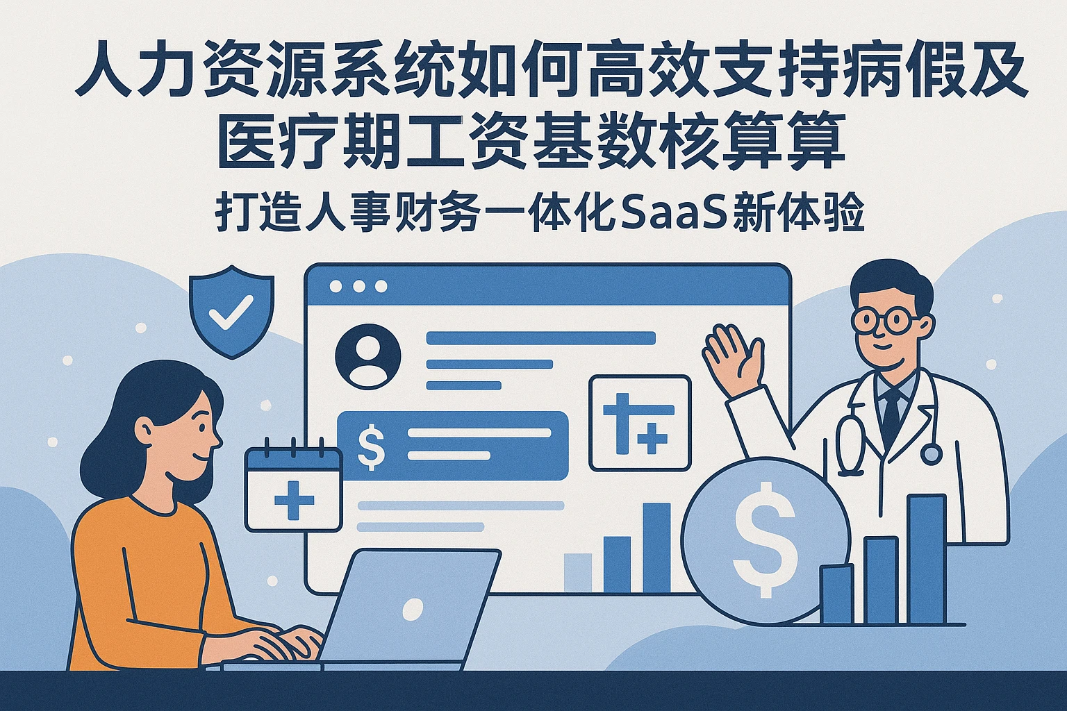 人力资源系统如何高效支持病假及医疗期工资基数核算——打造人事财务一体化SaaS新体验