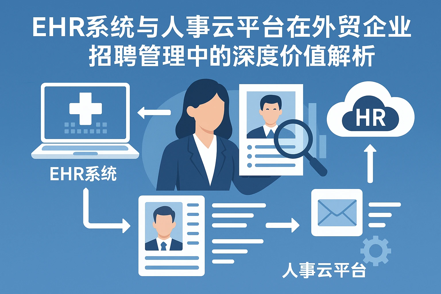 EHR系统与人事云平台在外贸企业招聘管理中的深度价值解析