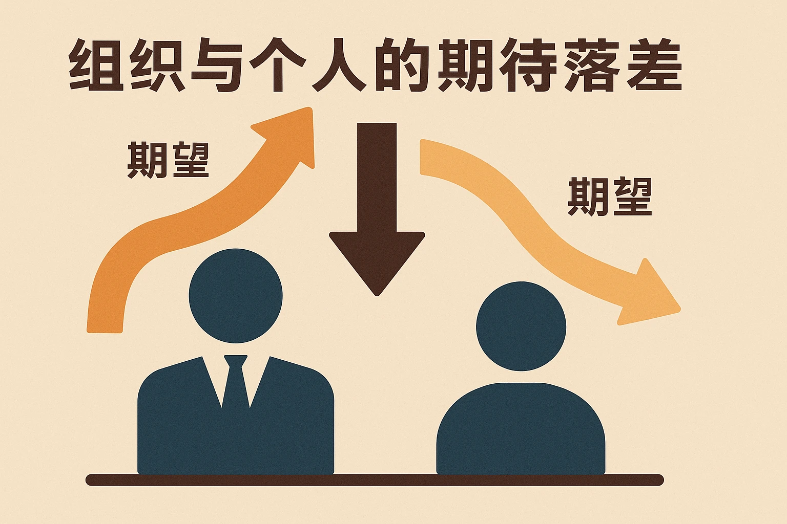 组织与个人的期待落差