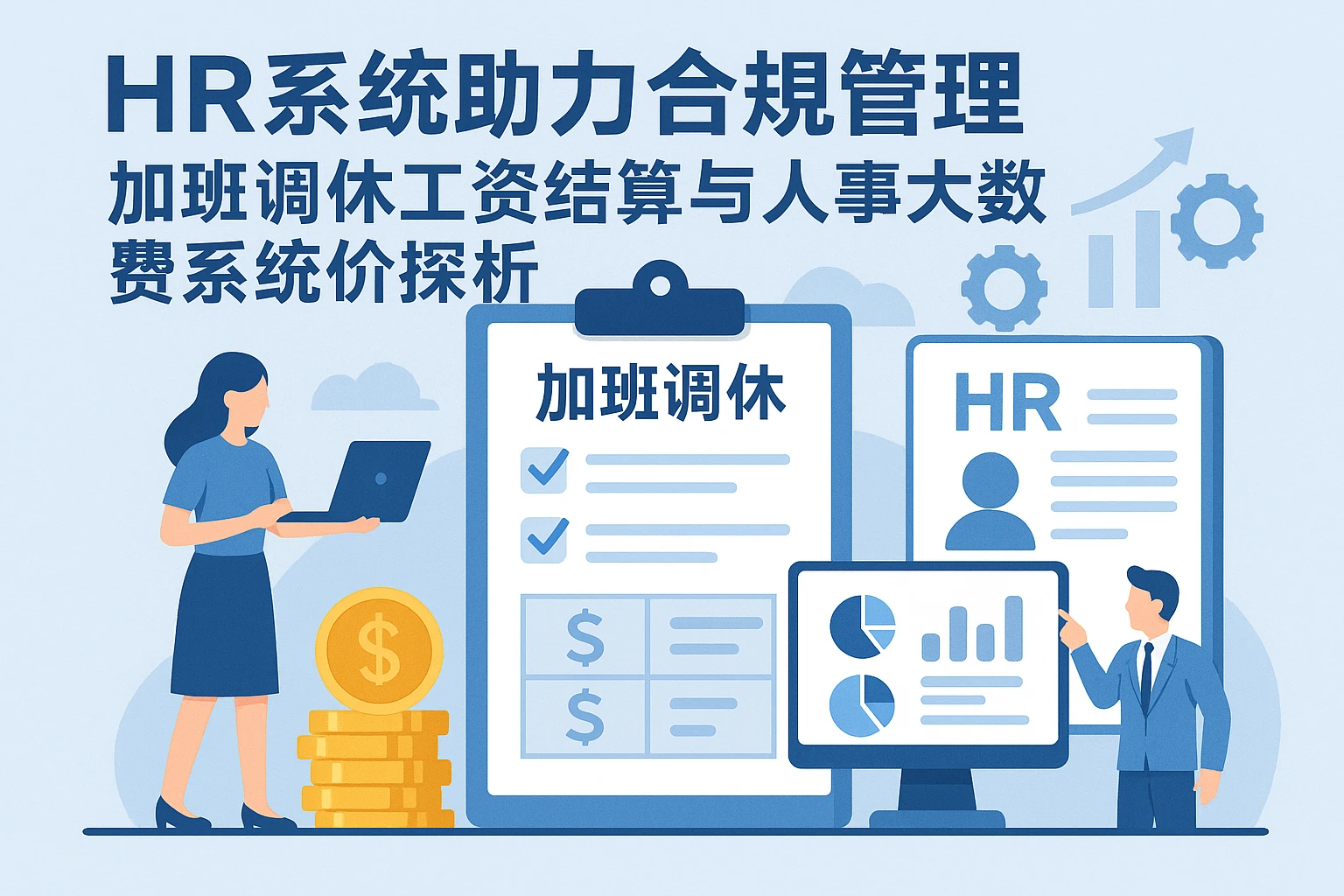 HR系统助力合规管理：加班调休工资结算与人事大数据系统价格探析