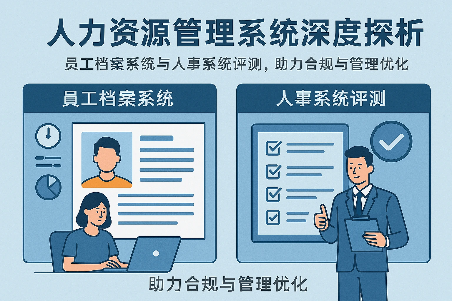 人力资源管理系统深度探析：员工档案系统与人事系统评测，助力合规与管理优化