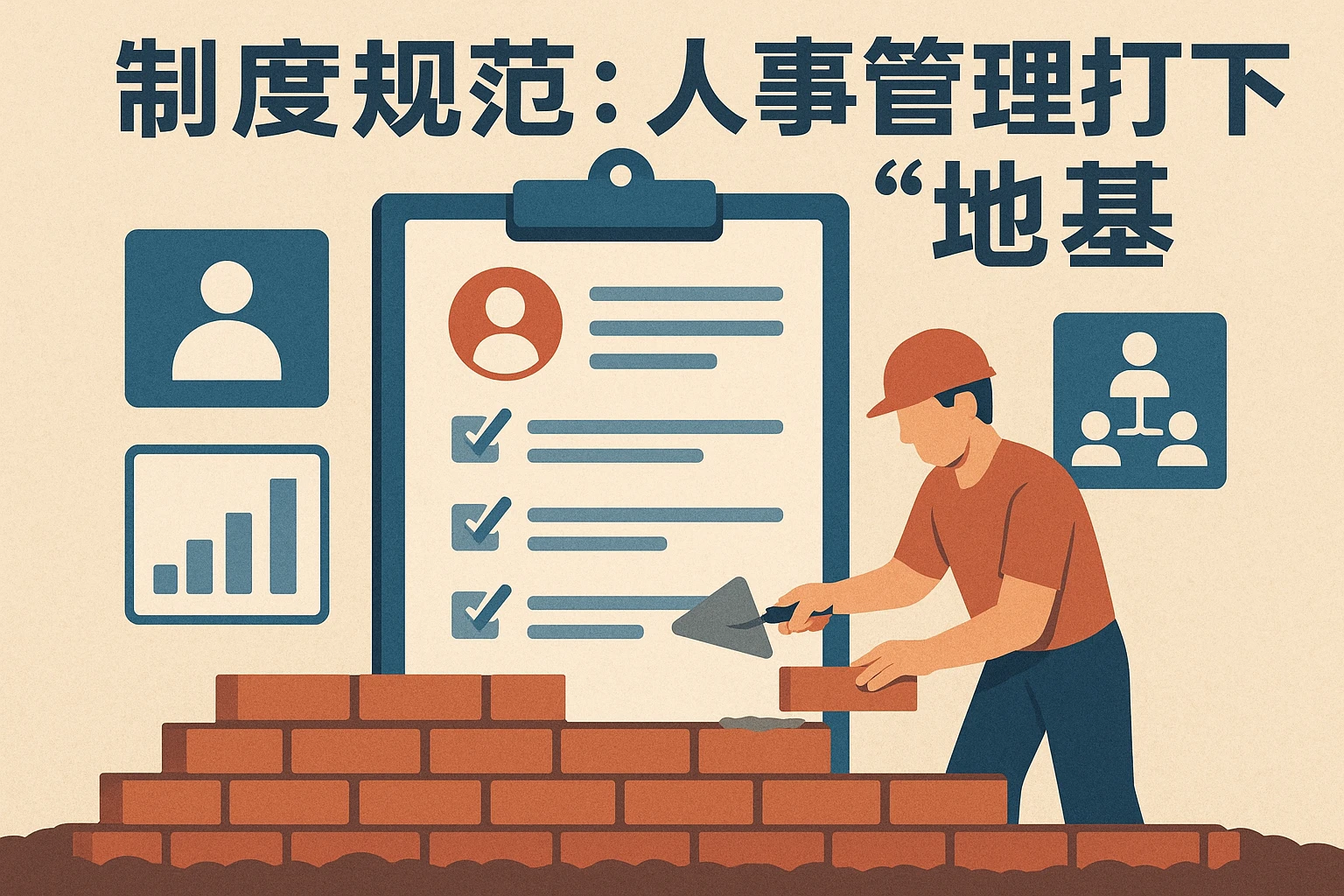 制度规范：人事管理打下的“地基”