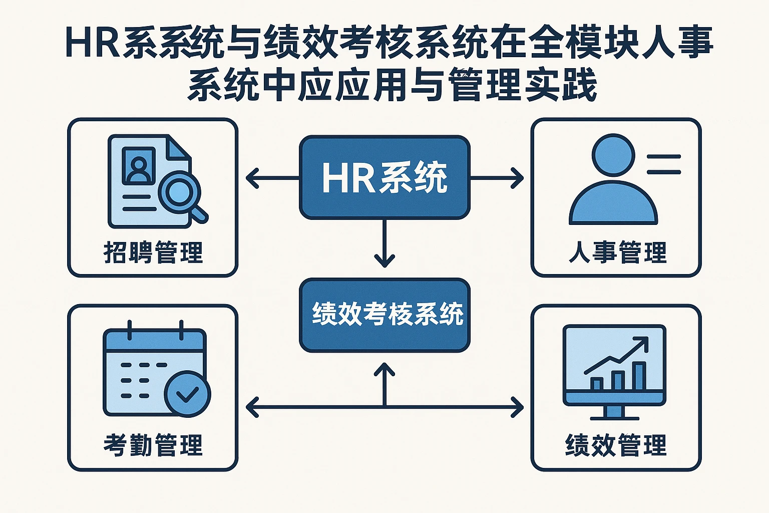 HR系统与绩效考核系统在全模块人事系统中的应用与管理实践