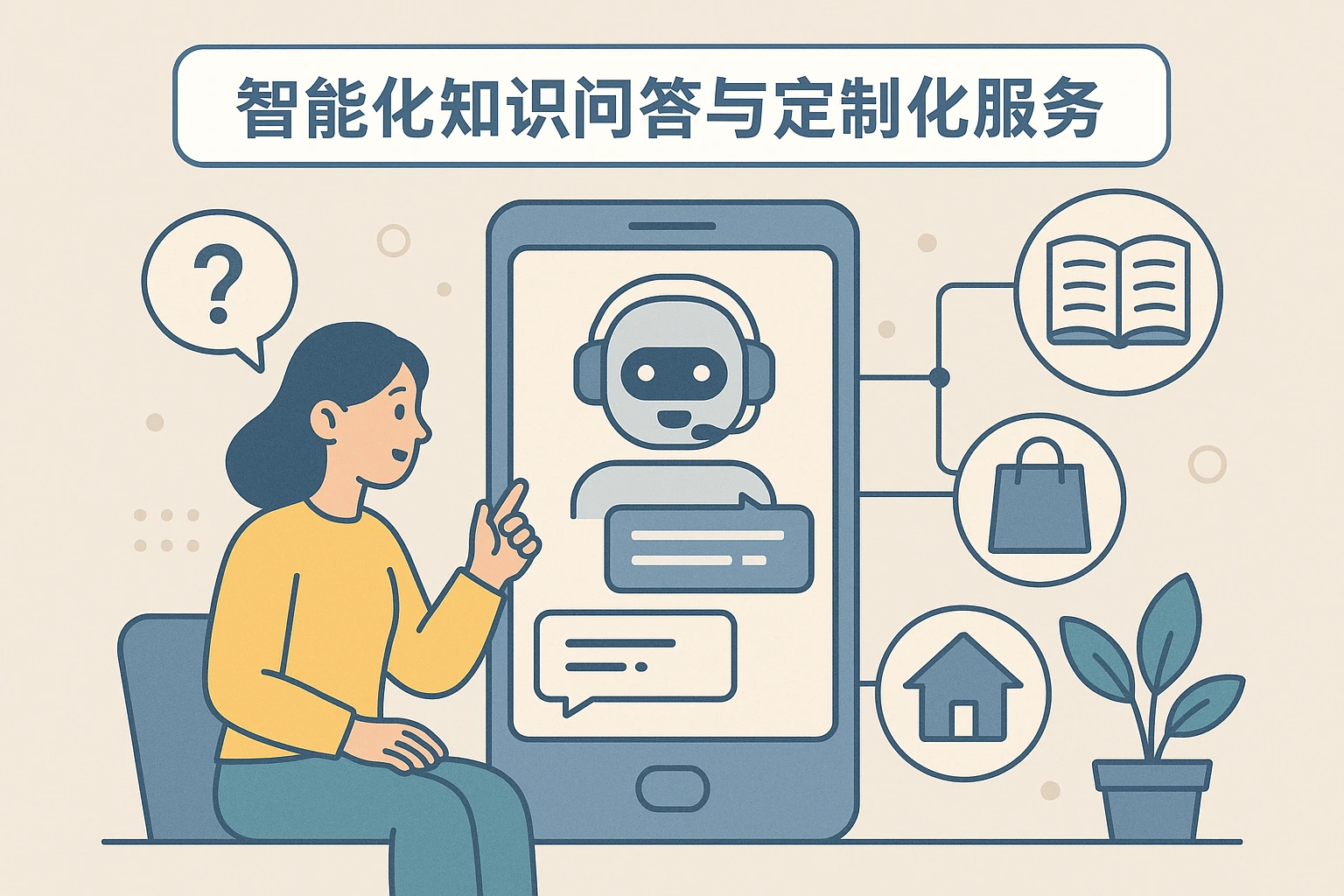 2. 智能化知识问答与定制化服务