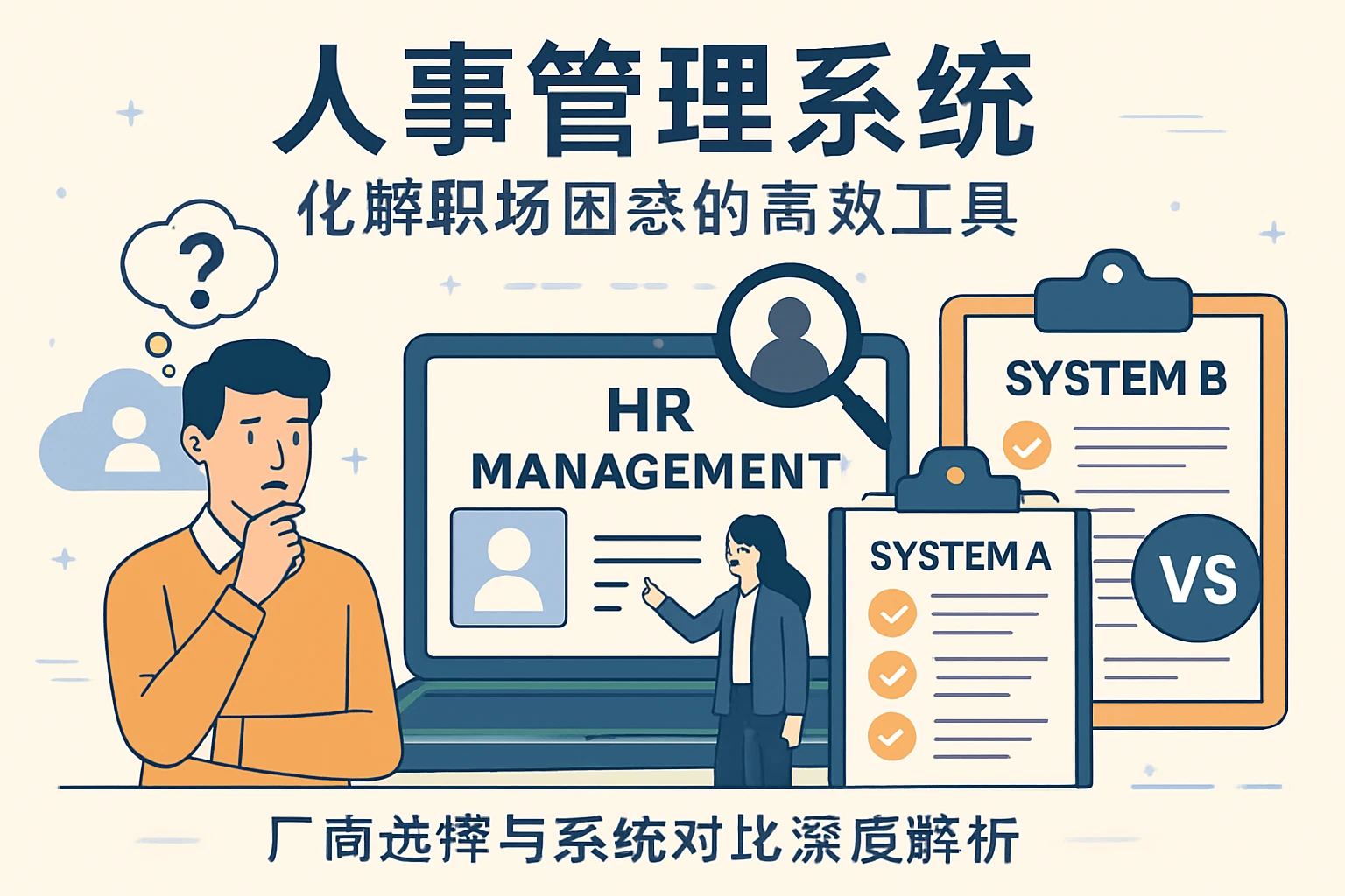 人事管理系统：化解职场困惑的高效工具，厂商选择与系统对比深度解析