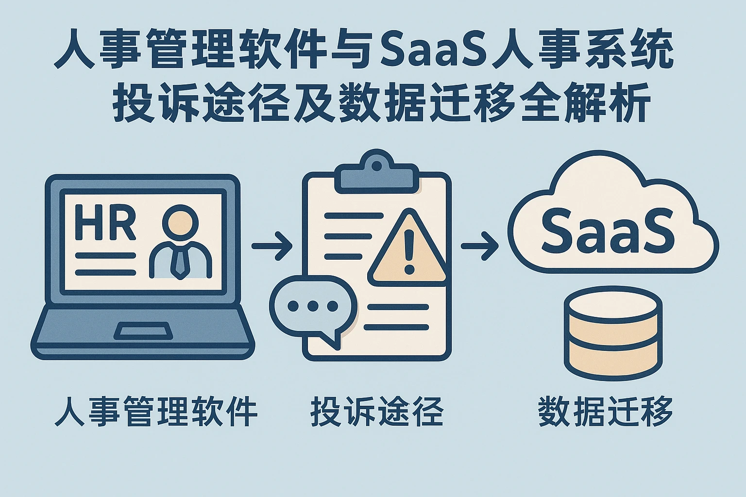 人事管理软件与SaaS人事系统投诉途径及数据迁移全解析