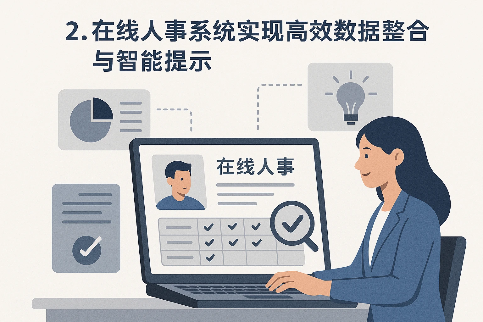 2. 在线人事系统实现高效数据整合与智能提示