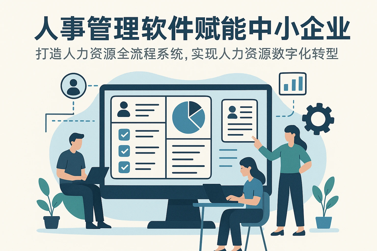 人事管理软件赋能中小企业：打造人力资源全流程系统，实现人力资源数字化转型